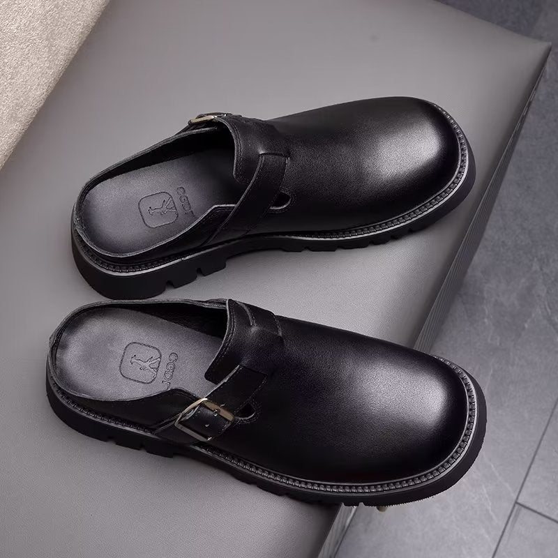 Miesten Vapaa-ajan Kengät Classic Slip On -kengät - Musta