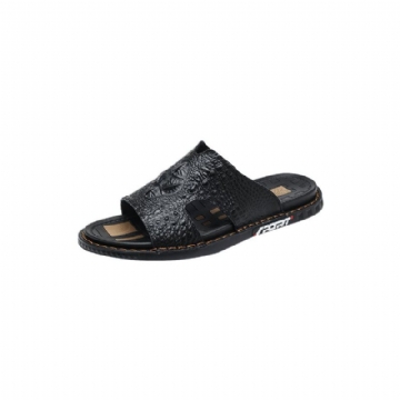 Miesten Vapaa-ajan Kengät Luxecroco Summer Chic Slip On Slides