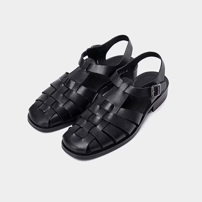 Miesten Vapaa-ajan Kengät Roman Peep Toe -sandaalit