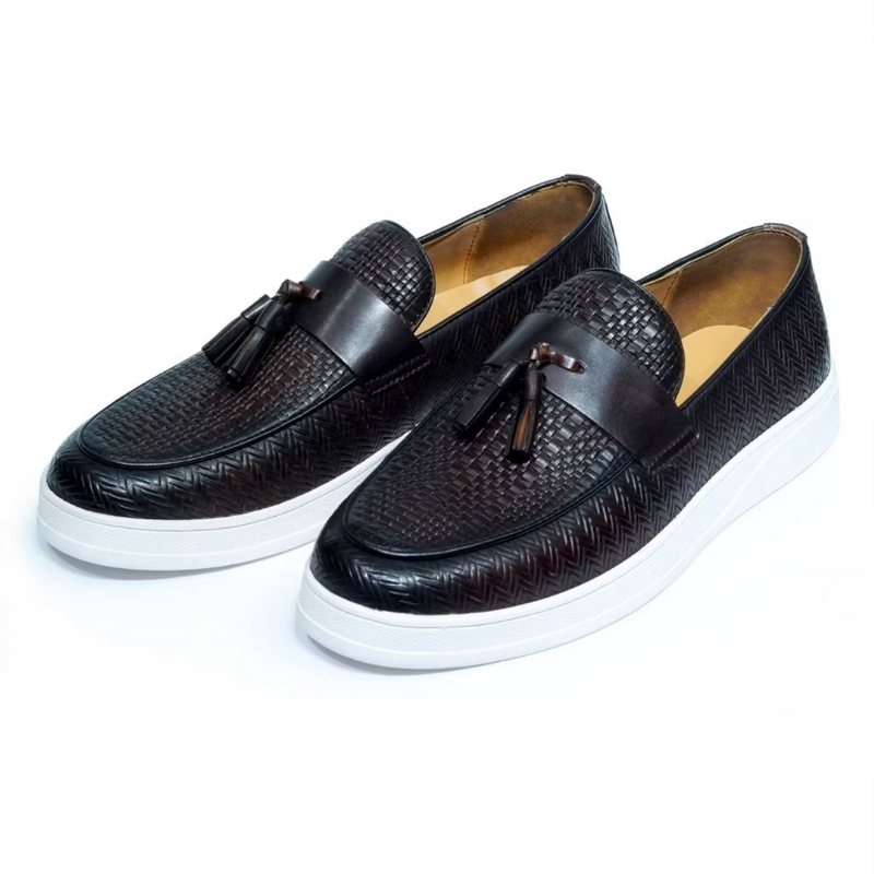 Miesten Vapaa-ajan Kengät Slip-on Elegance - Kahvi