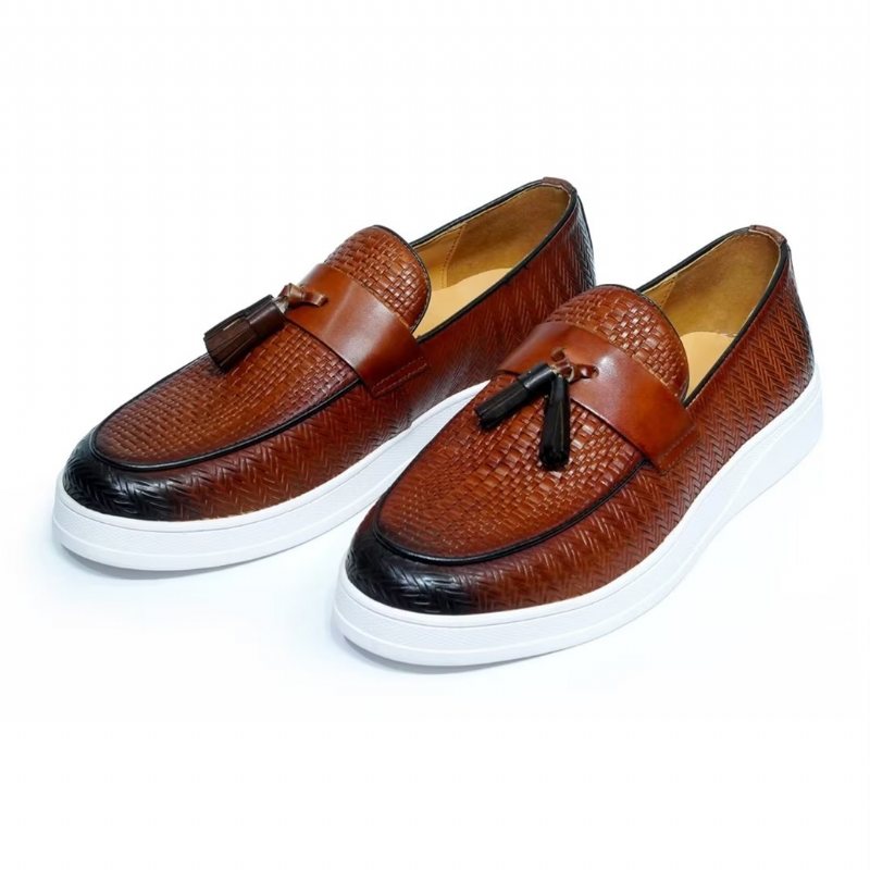 Miesten Vapaa-ajan Kengät Slip-on Elegance - Ruskea