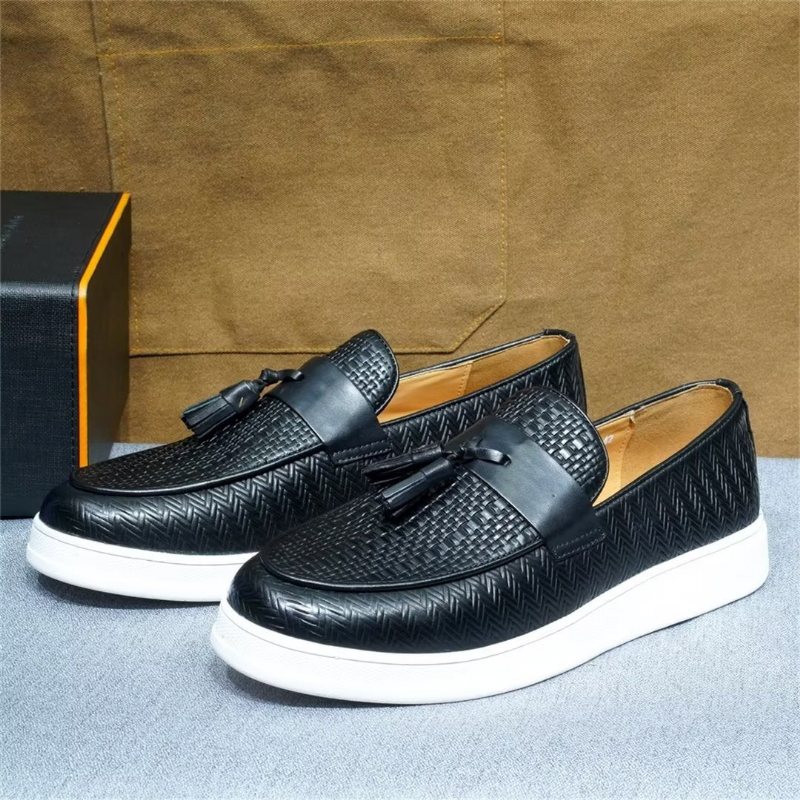 Miesten Vapaa-ajan Kengät Slip-on Elegance - Musta