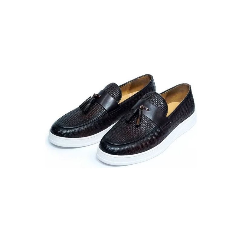 Miesten Vapaa-ajan Kengät Slip-on Elegance - Kahvi