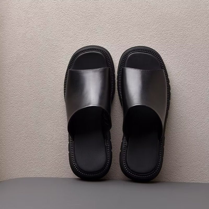 Miesten Vapaa-ajan Kengät Tyylikkäät Slip-ons - Musta